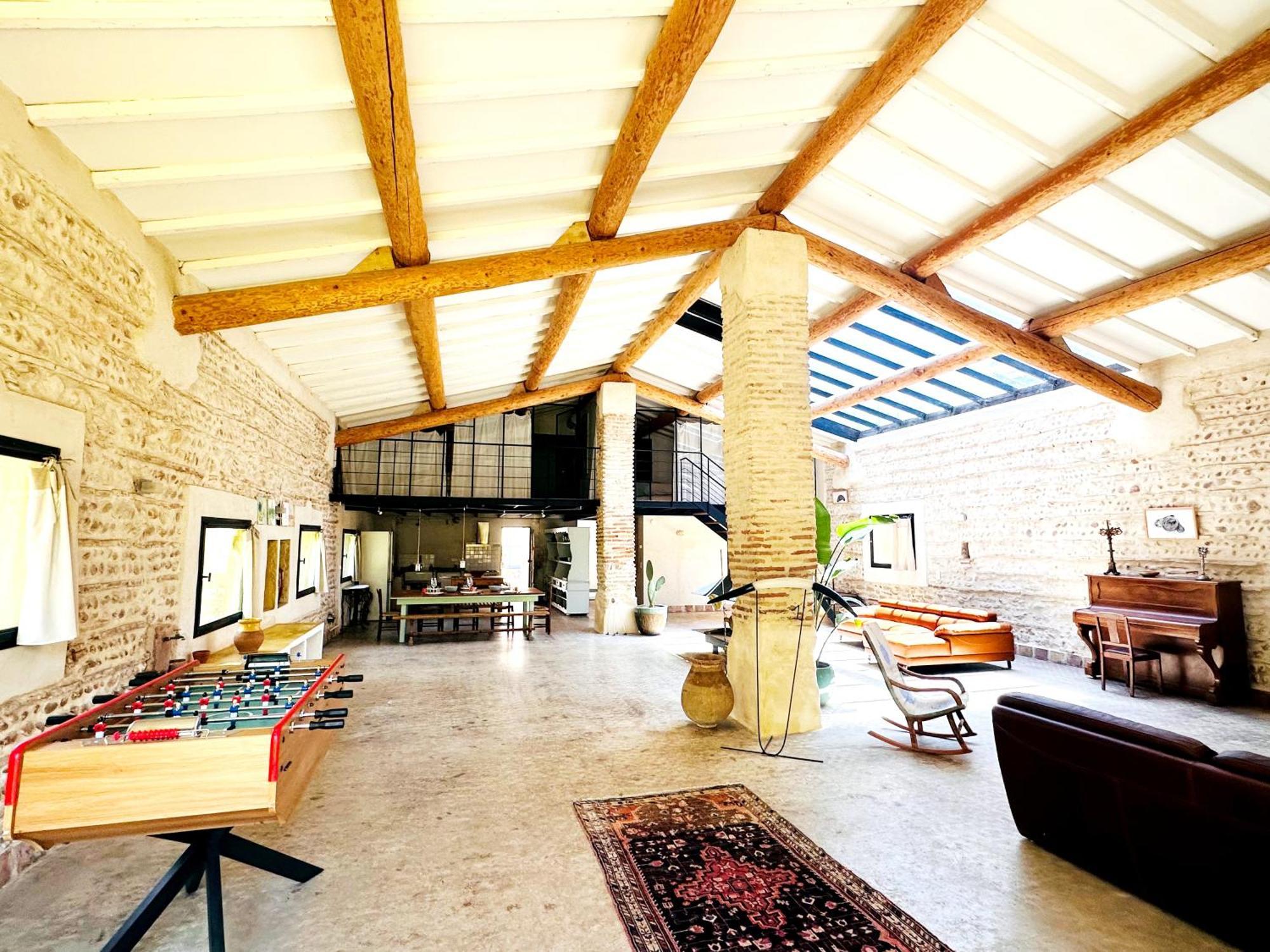 Magnifique Loft - Piscine - Tennis - Babyfoot Nîmes Exterior foto