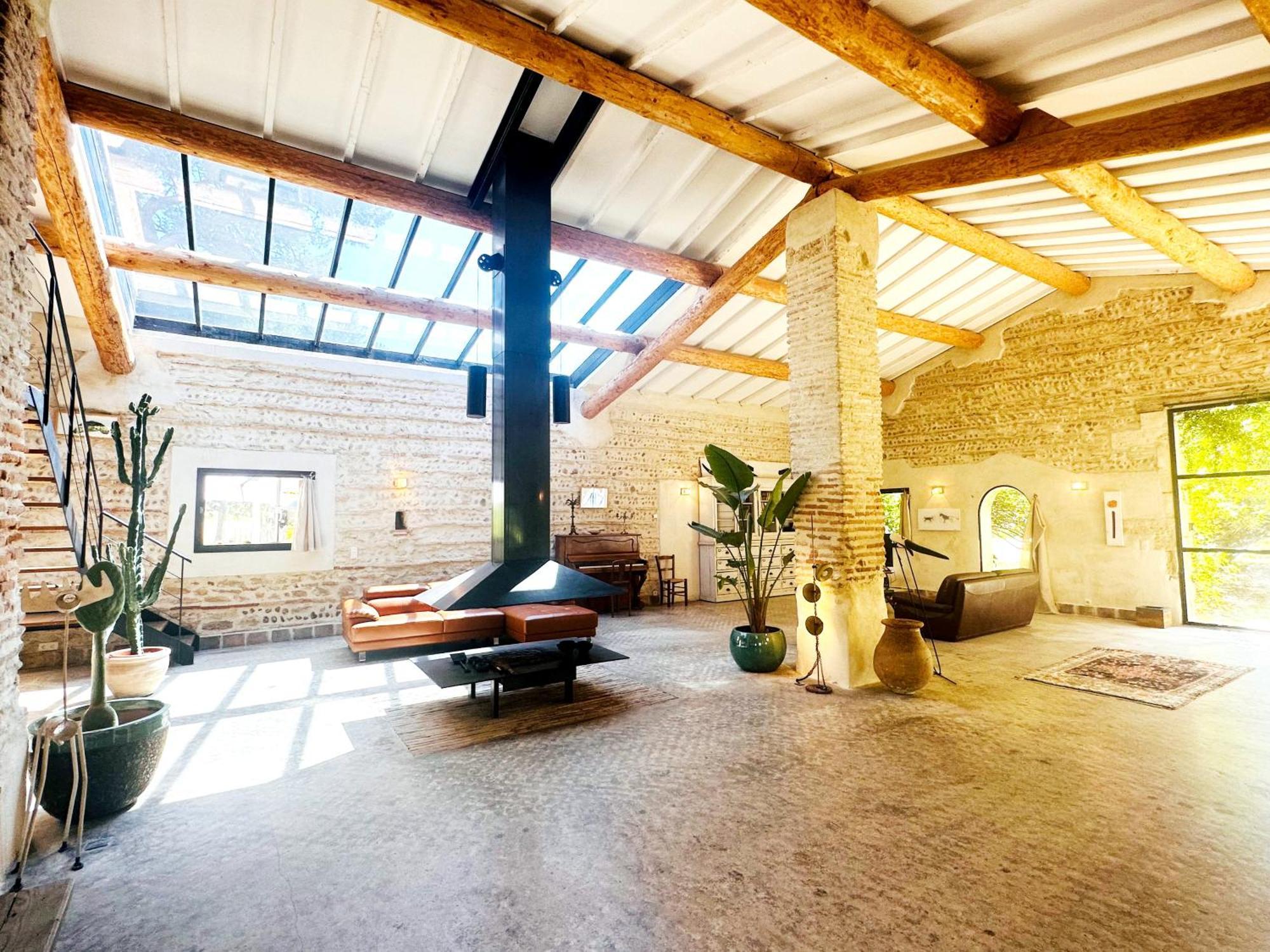 Magnifique Loft - Piscine - Tennis - Babyfoot Nîmes Exterior foto